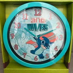 Disney | Wall Decor | Disney Stitch Hit The Waves Wall Clock